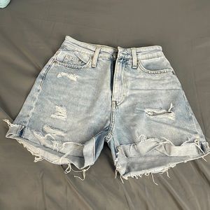 mom denim shorts